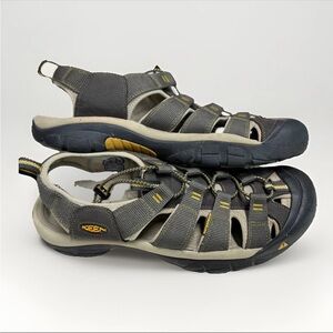 KEEN Newport H2 Men’s 13 Waterproof Hiking Sandals Brown Trail Water Shoes